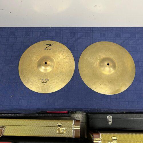 Used Zildjian Z Dyno Beat 13" Hi Hat Cymbals