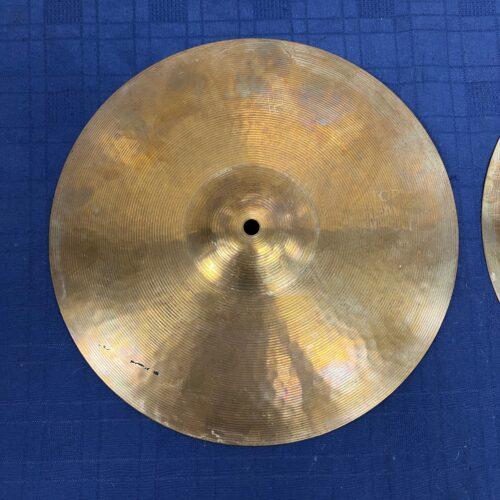 Used Paiste 404 14" Heavy Hi Hat Cymbals - Image 2