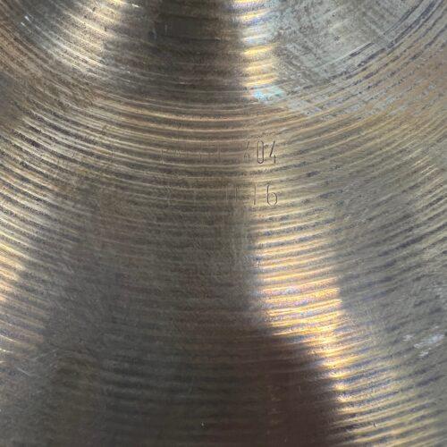 Used Paiste 404 14" Heavy Hi Hat Cymbals - Image 6