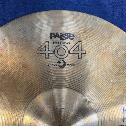 Used Paiste 404 14" Heavy Hi Hat Cymbals - Image 10