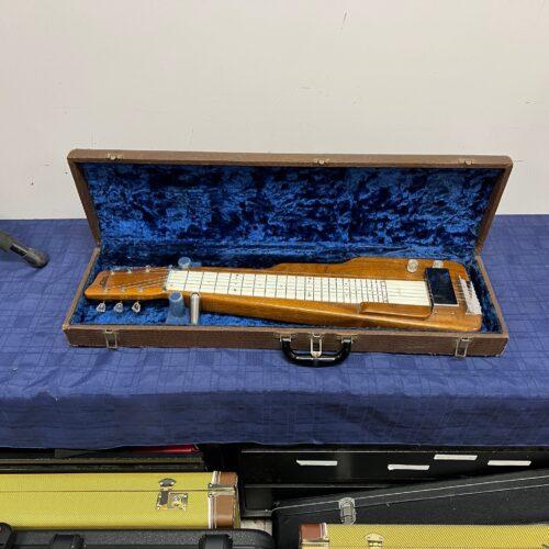 Vintage Noble Magnatone Lap Steel Guitar with Original Case