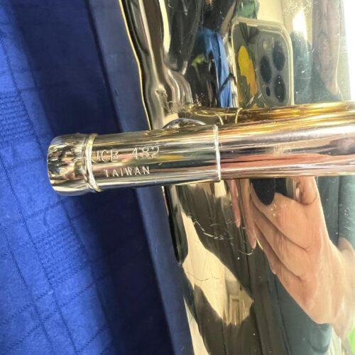 Used Jupiter JCB-482 3/4 Size 4-Valve Bb Tuba with Original Case and Mouthpiece Just Serviced - Image 3