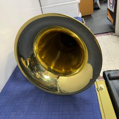 Used Jupiter JCB-482 3/4 Size 4-Valve Bb Tuba with Original Case and Mouthpiece Just Serviced - Image 11