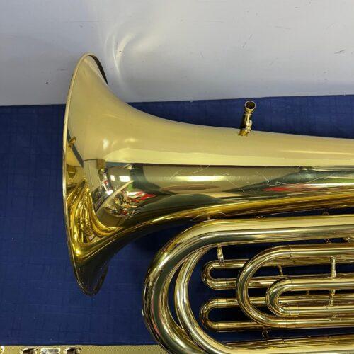 Used Jupiter JCB-482 3/4 Size 4-Valve Bb Tuba with Original Case and Mouthpiece Just Serviced - Image 13