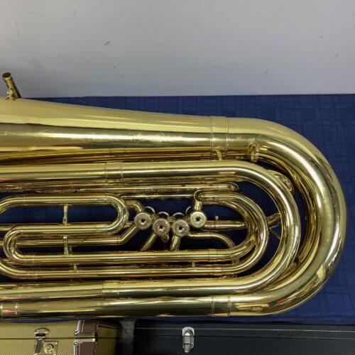 Used Jupiter JCB-482 3/4 Size 4-Valve Bb Tuba with Original Case and Mouthpiece Just Serviced - Image 15