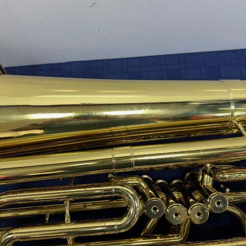 Used Jupiter JCB-482 3/4 Size 4-Valve Bb Tuba with Original Case and Mouthpiece Just Serviced - Image 17