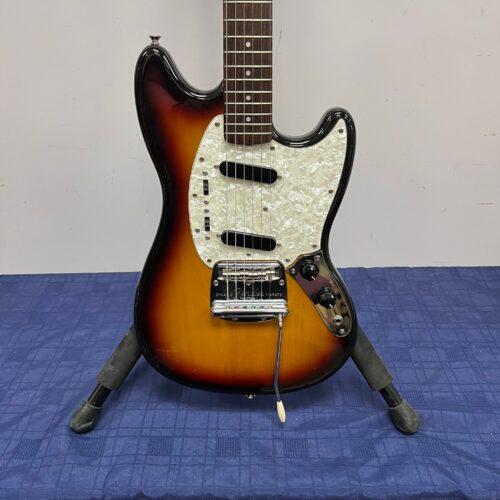 Used Fender Mustang Electric Guitar Made in Japan 1994 - 1995 Sunburst - Image 7