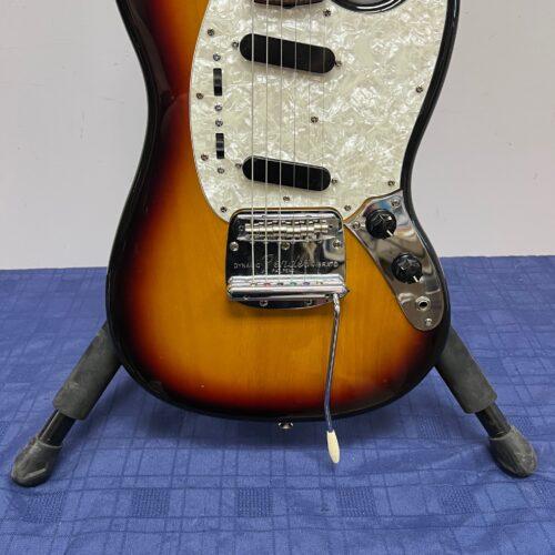 Used Fender Mustang Electric Guitar Made in Japan 1994 - 1995 Sunburst - Image 10