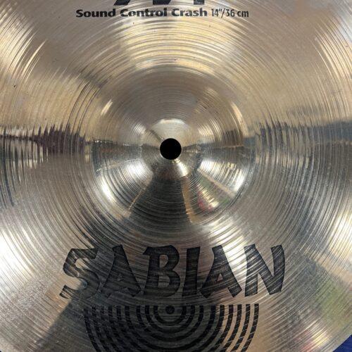 Used Sabian AA 14" Sound Control Crash Cymbal 662 grams - Image 3