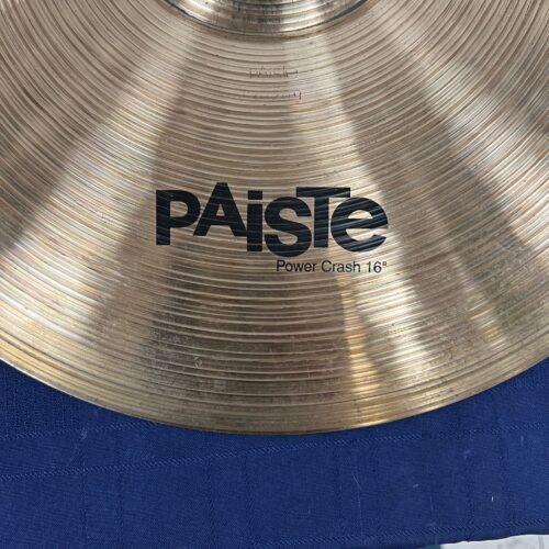 Used Paiste 802 16" Power Crash Cymbal 1170 grams Made in Germany - Image 4