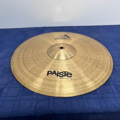 Used Paiste 802 16" Power Crash Cymbal 1170 grams Made in Germany - Image 5