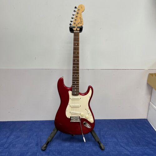 Used Squier Strat Stratocaster Affinity Electric Guitar 2008