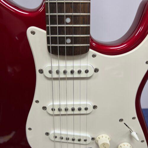 Used Squier Strat Stratocaster Affinity Electric Guitar 2008 - Image 7