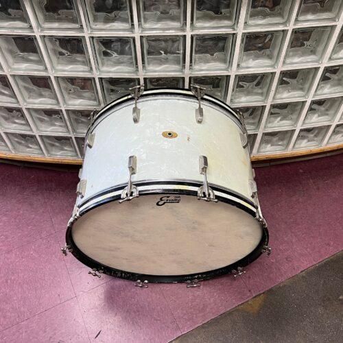 Vintage Leedy Chicago USA 24" x 14" Bass Drum White Pearl - Image 2