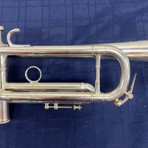 Used Benge 6 Los Angeles Resno Tempered Bell Bb Silver Trumpet Just Serviced with Original Case 1977 - Image 5