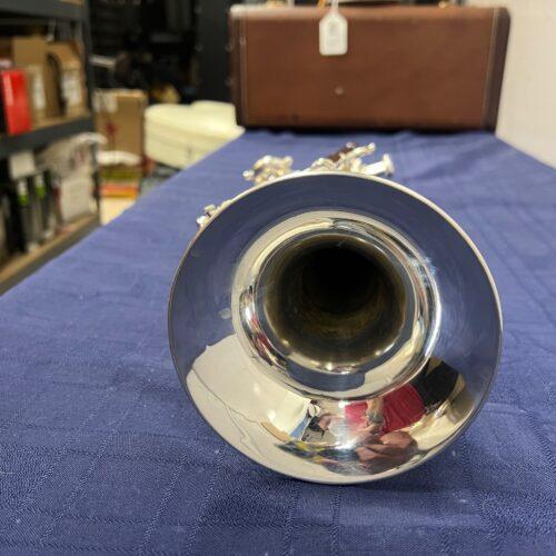 Used Benge 6 Los Angeles Resno Tempered Bell Bb Silver Trumpet Just Serviced with Original Case 1977 - Image 7