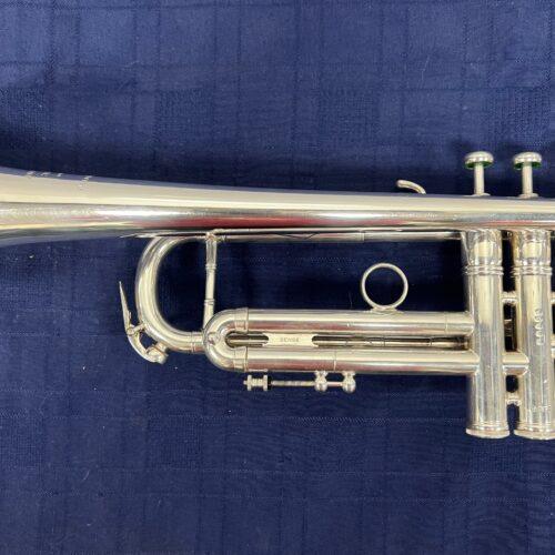 Used Benge 6 Los Angeles Resno Tempered Bell Bb Silver Trumpet Just Serviced with Original Case 1977 - Image 11