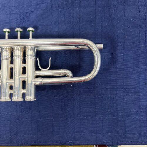 Used Benge 6 Los Angeles Resno Tempered Bell Bb Silver Trumpet Just Serviced with Original Case 1977 - Image 13