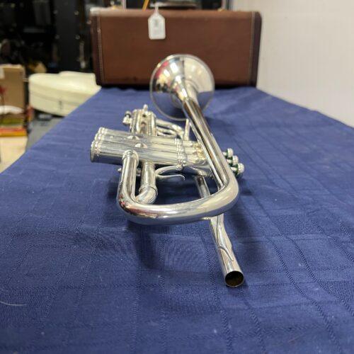 Used Benge 6 Los Angeles Resno Tempered Bell Bb Silver Trumpet Just Serviced with Original Case 1977 - Image 14