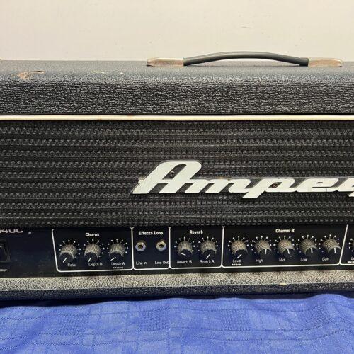 Vintage Ampeg VH-140CH Solid State Guitar Amp Amplifier Head Made in the USA SLM Era 1990's - Image 3