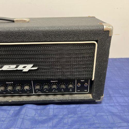 Vintage Ampeg VH-140CH Solid State Guitar Amp Amplifier Head Made in the USA SLM Era 1990's - Image 4