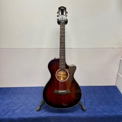 Used Taylor 522ce 12 Fret Grand Concert Acoustic Electric Guitar Slotted Headstock with Original Case 2020 - Image 2