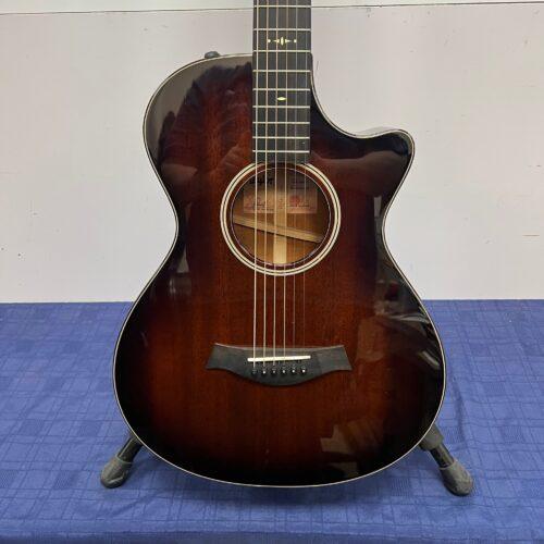 Used Taylor 522ce 12 Fret Grand Concert Acoustic Electric Guitar Slotted Headstock with Original Case 2020 - Image 8