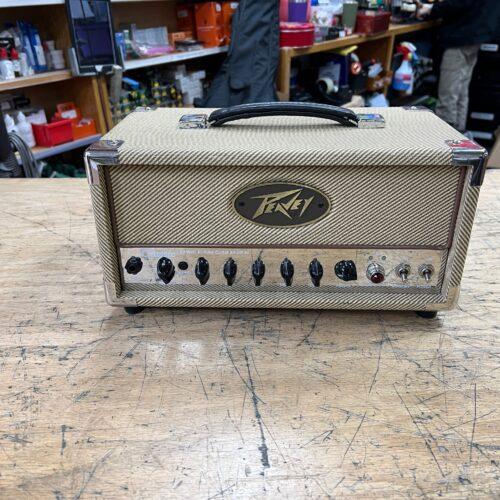 Used Peavey Classic 20 MH Mini Tube Amp Amplifier Head Tweed