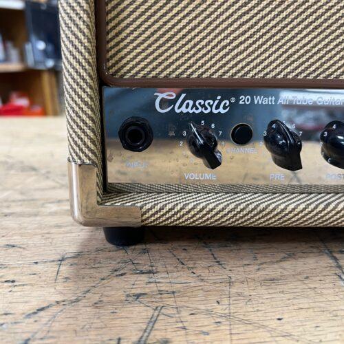 Used Peavey Classic 20 MH Mini Tube Amp Amplifier Head Tweed - Image 2