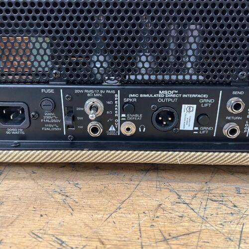 Used Peavey Classic 20 MH Mini Tube Amp Amplifier Head Tweed - Image 8