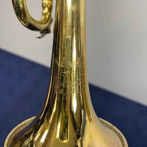 Vintage Olds Mendez Los Angeles Bb Trumpet with Original Case Just Serviced 1952 - Image 10