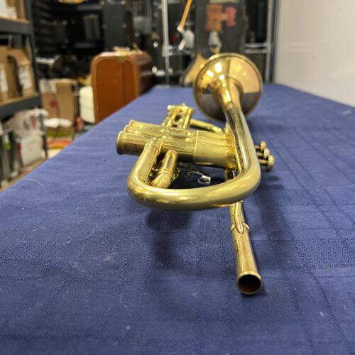 Vintage Olds Mendez Los Angeles Bb Trumpet with Original Case Just Serviced 1952 - Image 18