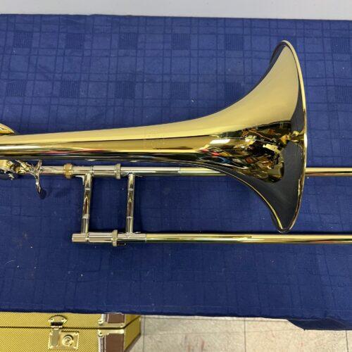 Used Bach Stradivarius Model 42 Bb Tenor Trombone with Open Flow F Attachment and Original Case - Image 6