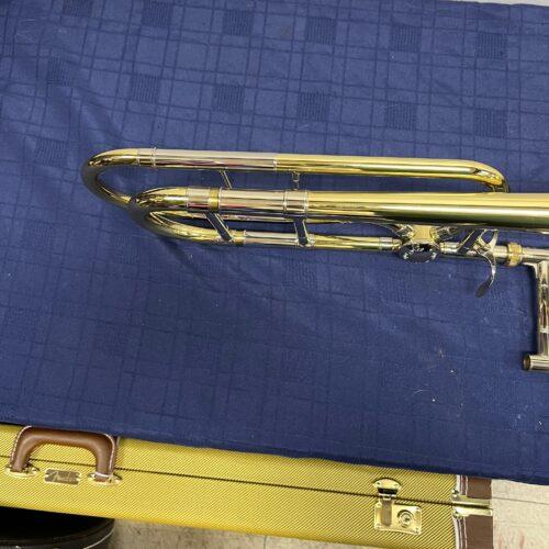 Used Bach Stradivarius Model 42 Bb Tenor Trombone with Open Flow F Attachment and Original Case - Image 8