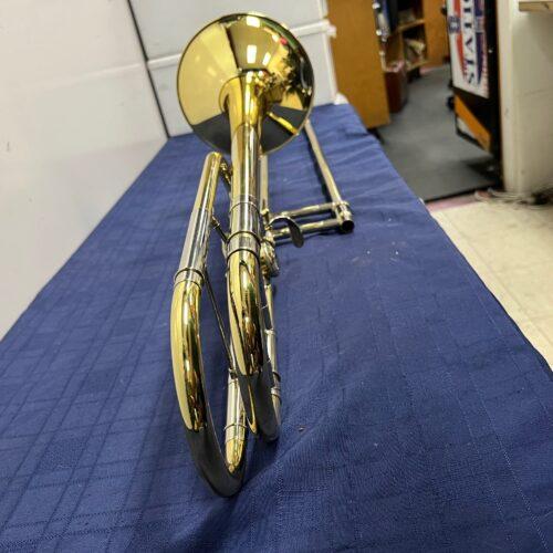 Used Bach Stradivarius Model 42 Bb Tenor Trombone with Open Flow F Attachment and Original Case - Image 9