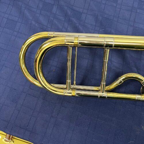 Used Bach Stradivarius Model 42 Bb Tenor Trombone with Open Flow F Attachment and Original Case - Image 12