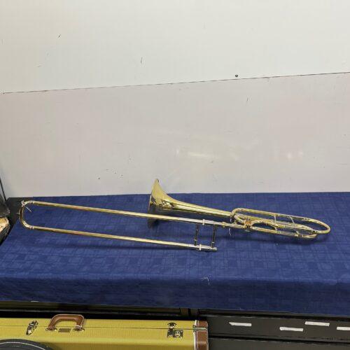 Used Bach Stradivarius Model 42 Bb Tenor Trombone with Open Flow F Attachment and Original Case - Image 13