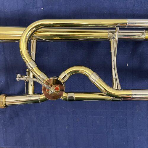 Used Bach Stradivarius Model 42 Bb Tenor Trombone with Open Flow F Attachment and Original Case - Image 15