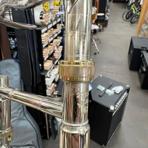 Used Bach Stradivarius Model 42 Bb Tenor Trombone with Open Flow F Attachment and Original Case - Image 18