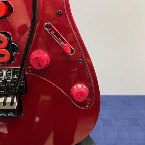 Used Ibanez RG770DX Ruby Red Prestige Reissue Electric Guitar Made in Japan with Coffin Case - Image 9