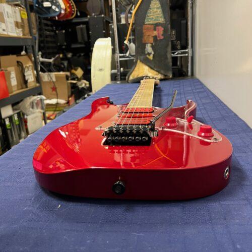 Used Ibanez RG770DX Ruby Red Prestige Reissue Electric Guitar Made in Japan with Coffin Case - Image 24