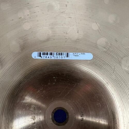 Used Paiste PST 5 16" Thin Crash Cymbal 992 Grams Made in Germany - Image 7