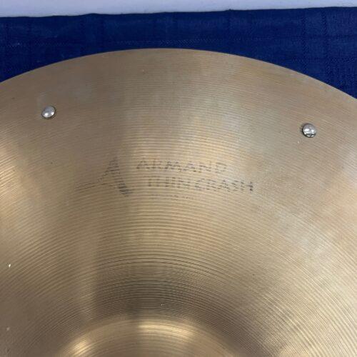 Used Zildjian Armand 18" Thin Crash Cymbal 1318 grams - Image 4