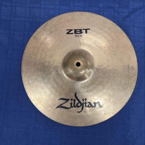 Used Zildjian ZBT 14" Hi Hat Cymbal Pair - Image 8