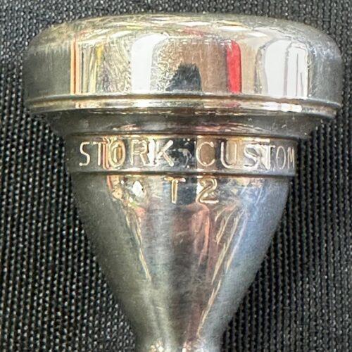 Used Stork Custom T2 Small Shank Trombone Mouthpiece