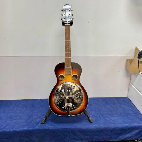 Used Guild USA R-35E Square Neck Resonator Acoustic Electric Guitar with Original Case - Image 2