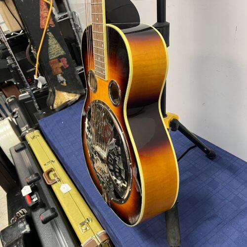 Used Guild USA R-35E Square Neck Resonator Acoustic Electric Guitar with Original Case - Image 12