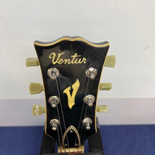 Vintage Ventura Hollow Body Electric Guitar Made in Japan with Case ES-175 Style - Image 3