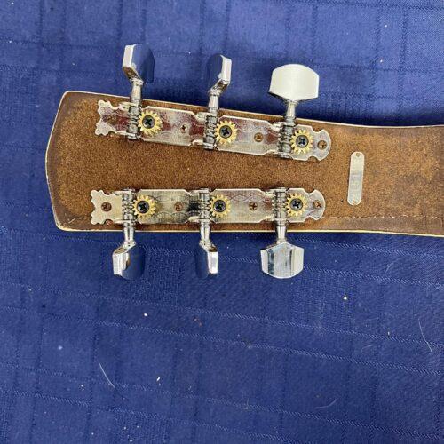 Vintage Oahu Supreme Pearloid Mother of Pearl Lap Steel Electric Guitar with Case and accessories 1950's Made in the USA - Image 10