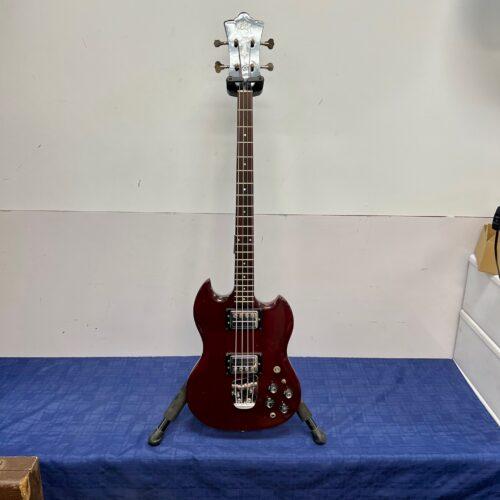 Vintage Guild JS-2 Jetstar 4-String Electric Bass Guitar with Case 1972 - Image 2